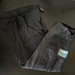 H&M Black Sweatpants Relaxed Fit Joggers